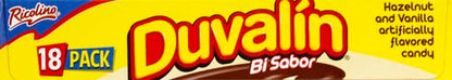 Ricolino Duvalin HV 18 ct Box, 0.52 oz Hazelnut & Vanilla Flavored Spread