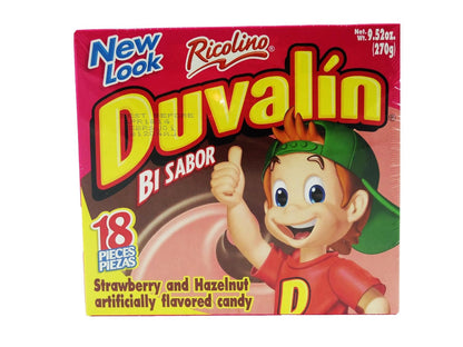 Duvalin Candy Variety Bundle, 9.52 oz box (Pack of 3) includes 1-Box Strawberry & Hazelnut + 1-Box Hazelnut & Vanilla + 1-Box Strawberry & Vanilla (54 TOTAL CANDIES)