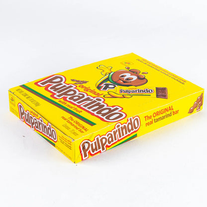 De La Rosa Pulparindo Tamarind Candy, Original Hot and Salted Mexican Candy, 20 Count (Pack of 2)