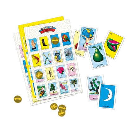 Loteria – Classic Family Mexican Picture Bingo Board Game for Ages 8 and up, by Buffalo Games