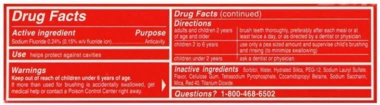 Colgate Sparkling White Cinnamint 4.0 Ounces (2 Pack) Toothpaste