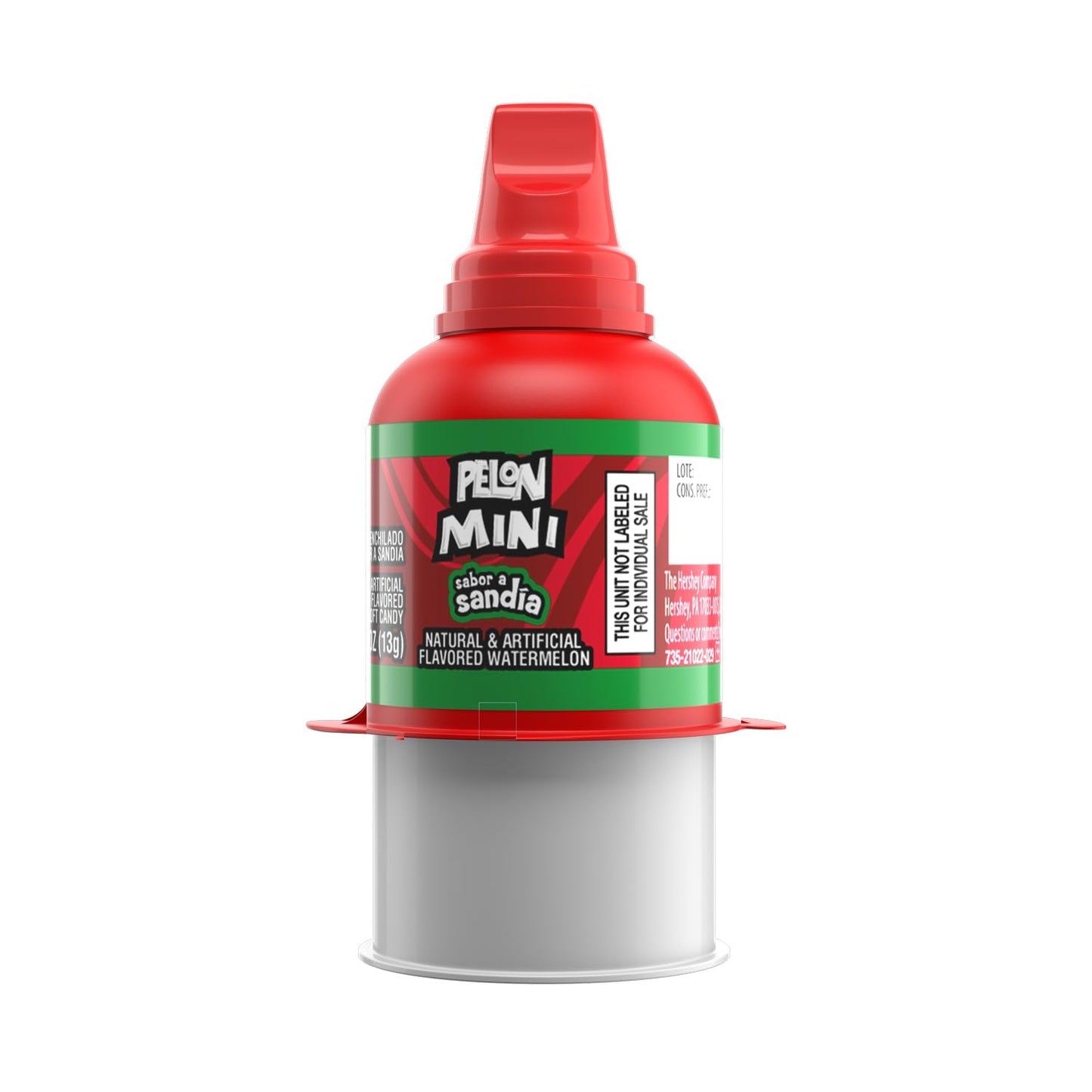 Pelon Pelo Rico Mini Assorted Watermelon, Mango, and Chamoy Candy, 0.45 oz, 18 Count (Pack of 1)