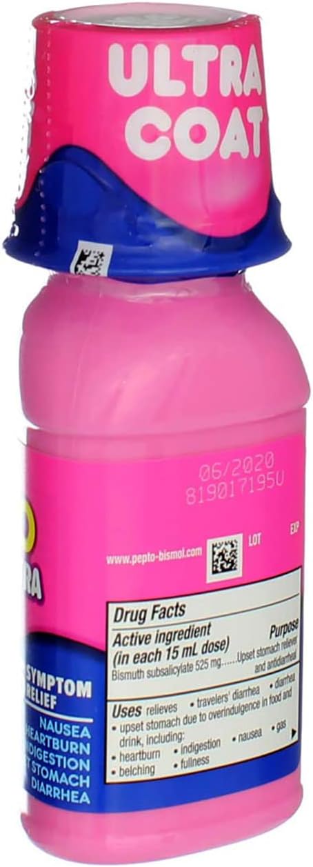Pepto-Bismol Max Strength Liquid - 4 oz, Pack of 2