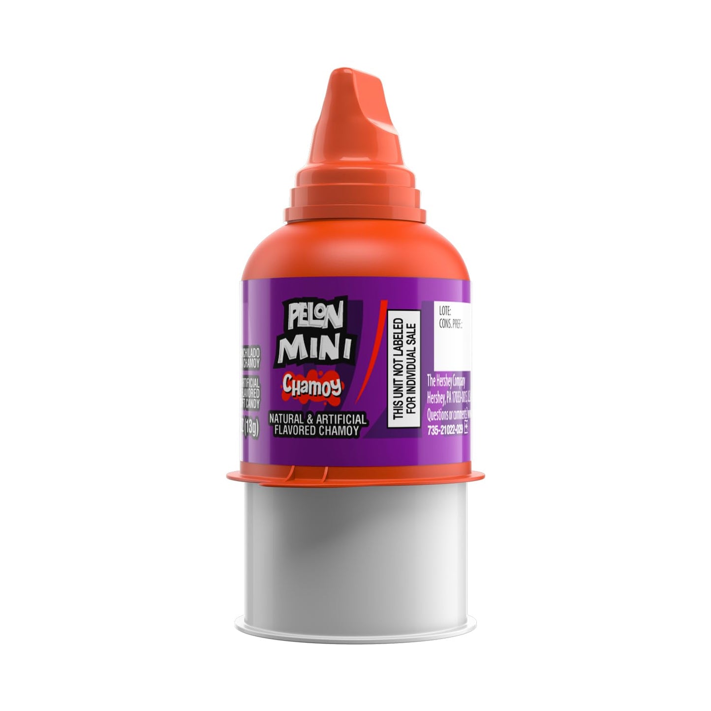 Pelon Pelo Rico Mini Assorted Watermelon, Mango, and Chamoy Candy, 0.45 oz, 18 Count (Pack of 1)