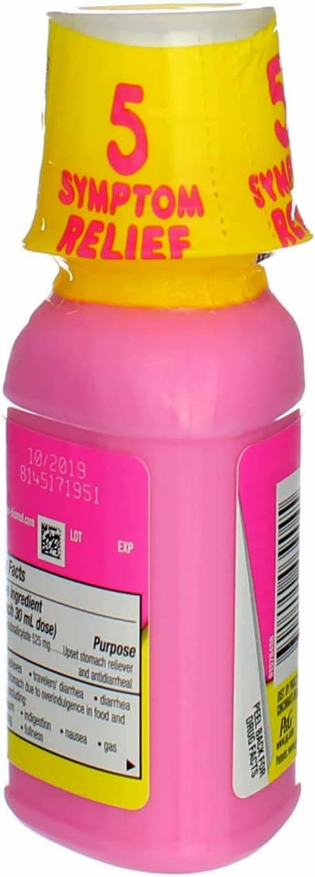 Pepto-Bismol Liquid Original 4 oz (Pack of 2)