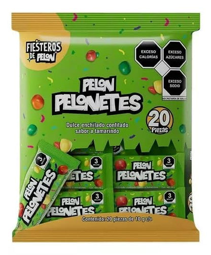 Pelon Pelonetes Mexican Candy 20 Pieces