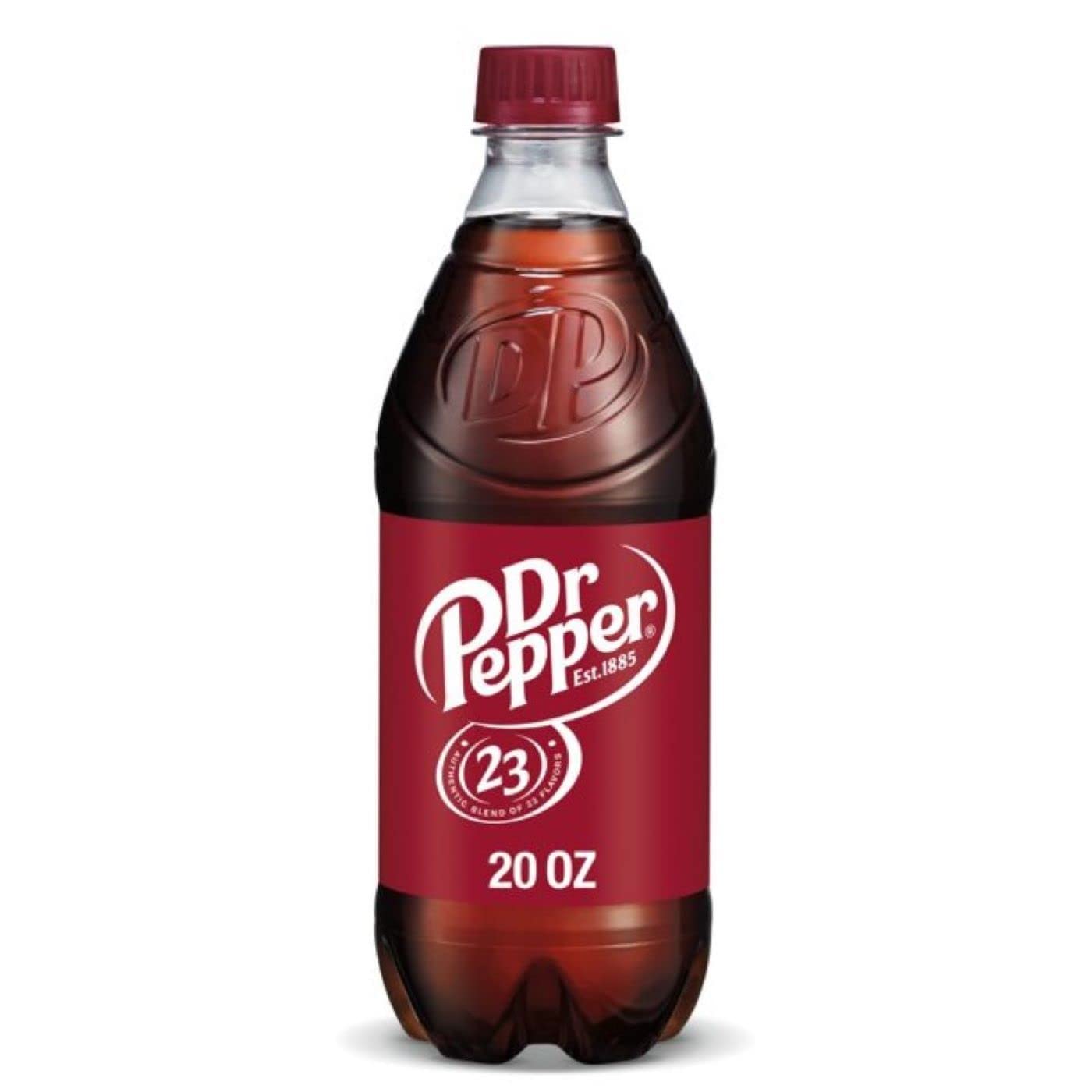 Dr. Pepper Soda, 20 oz Bottle - Pack of 12