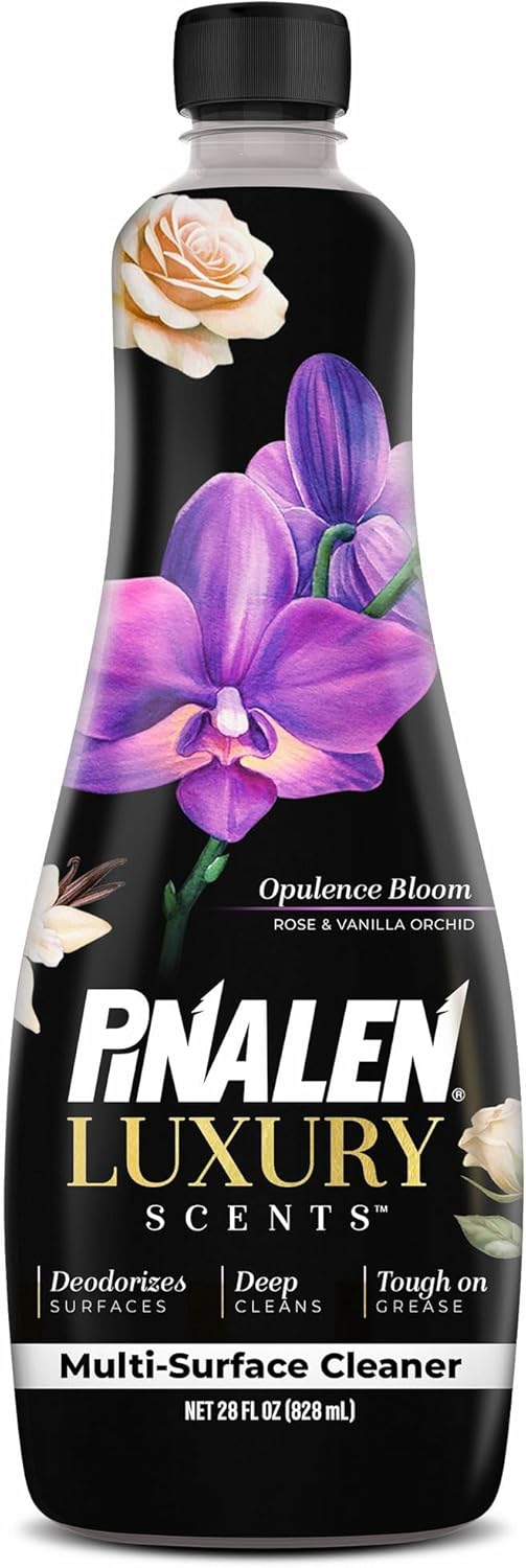 PINALEN Luxury Scent Liquid Multipurpose Cleaner - Opulence Bloom - 28 fl oz - All Purpose Cleaner for Kitchen, Bathroom, Floors & Surfaces