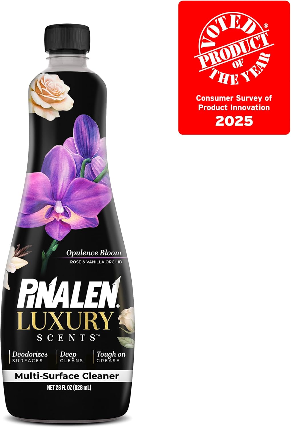 PINALEN Luxury Scent Liquid Multipurpose Cleaner - Opulence Bloom - 28 fl oz - All Purpose Cleaner for Kitchen, Bathroom, Floors & Surfaces