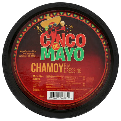Cinco De Mayo Cocktail Rim Dress Chamoy 8 Ounce Pack Of 12