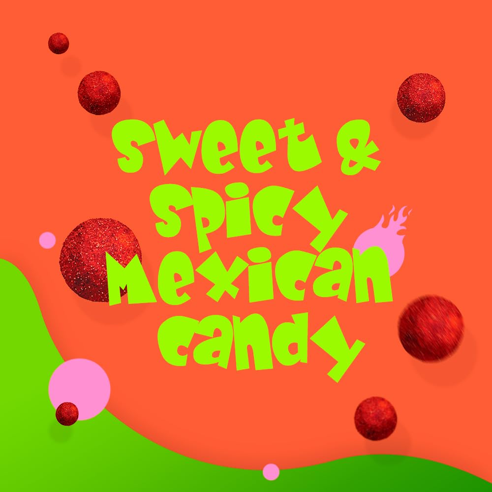 Dulces Vero Vero Pica Sandia Chili Watermelon Flavor Gummy Mexican Candy,100 Pieces,1 LB,5.15 OZ