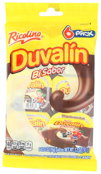 Ricolino HV Duvalin 6 pc / 0.52 oz Bag