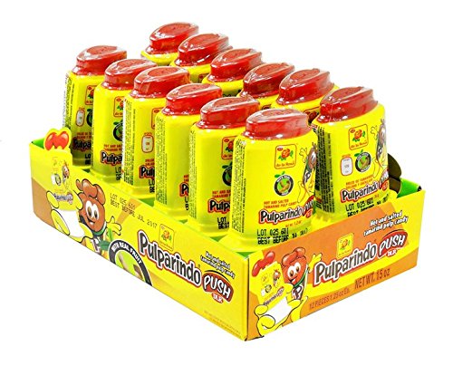 Pulparindo, Tamarindo Push Hot, Count 12 - Sugar Candy / Grab Varieties & Flavors