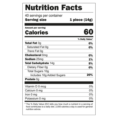 Vero Manita 40 ct Bag, Strawberry & Cherry Flavored Lollipop