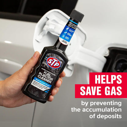 STP Fuel Injector Cleaner, Super Concentrated, Bottles, 5.25 Fl Oz, Pack of 12