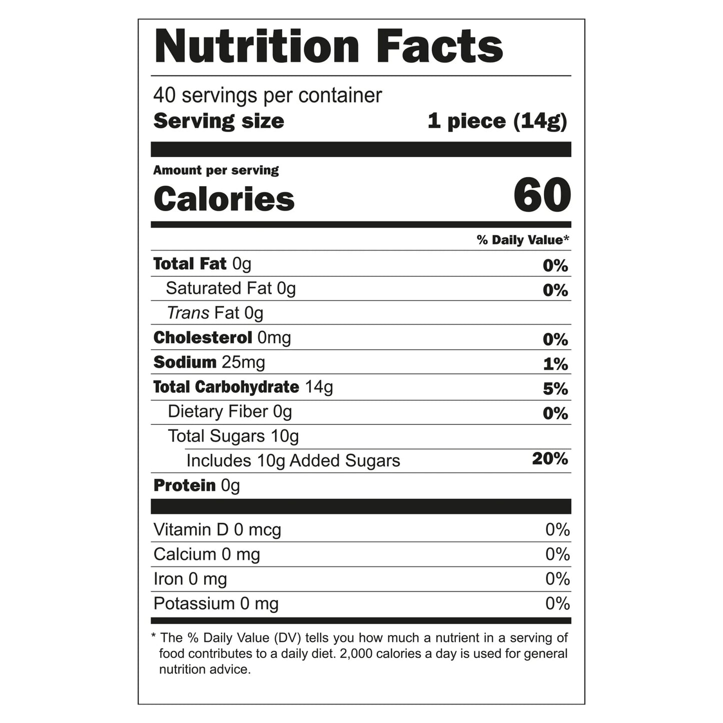 Vero Manita 40 ct Bag, Strawberry & Cherry Flavored Lollipop