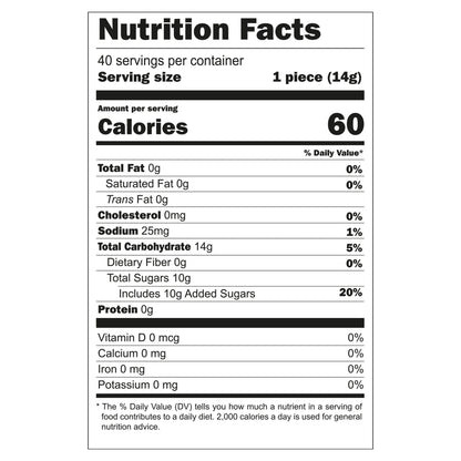 Vero Manita 40 ct Bag, Strawberry & Cherry Flavored Lollipop