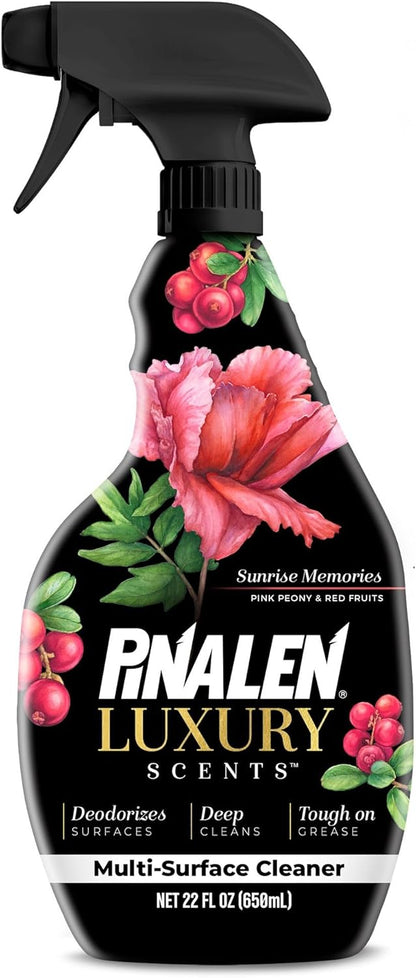 PINALEN Luxury Scent Multipurpose Cleaning Spray - Sunrise Memories - 22 fl oz - All Purpose Cleaner for Kitchen, Bathroom & Surfaces