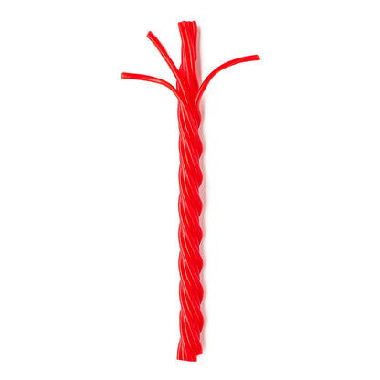 TWIZZLERS PULL 'N' PEEL Cherry Flavored Licorice Style, Low Fat Candy Bag, 14 oz (Pack of 3)