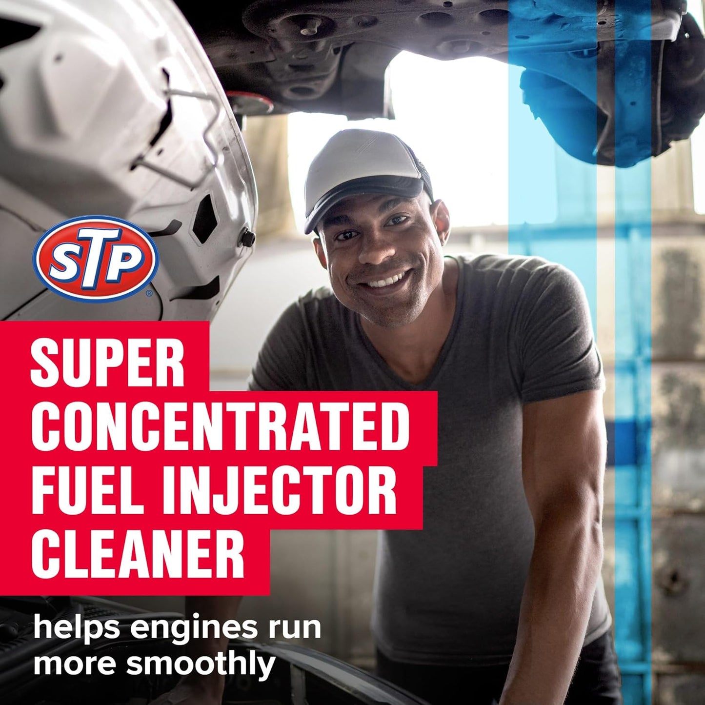 STP Fuel Injector Cleaner, Super Concentrated, Bottles, 5.25 Fl Oz, Pack of 12