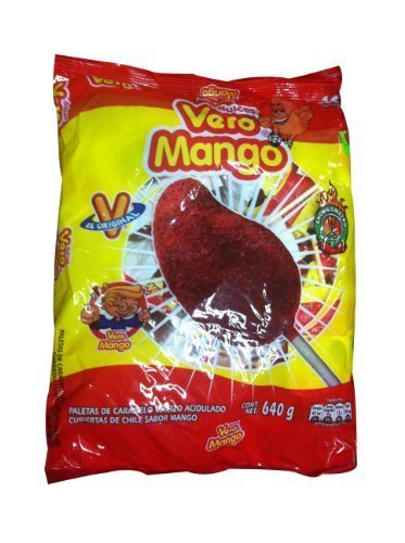 Vero Mango Con Chile - Pack of 40- (22.6 oz.)(1 lb. 6.6 oz.) by Vero