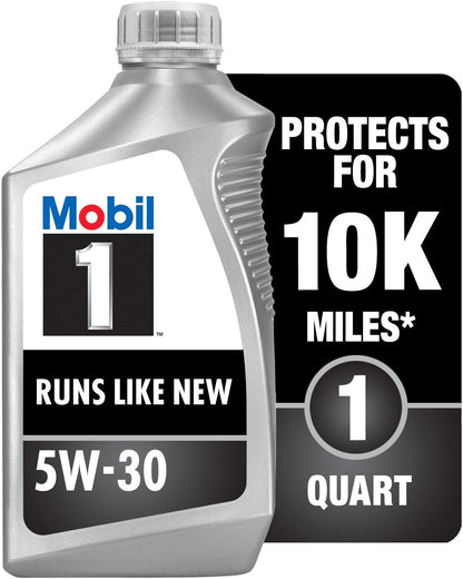 Mobil 1 Advanced Full Synthetic Motor Oil 5W-30, 6-pack of 1 quarts