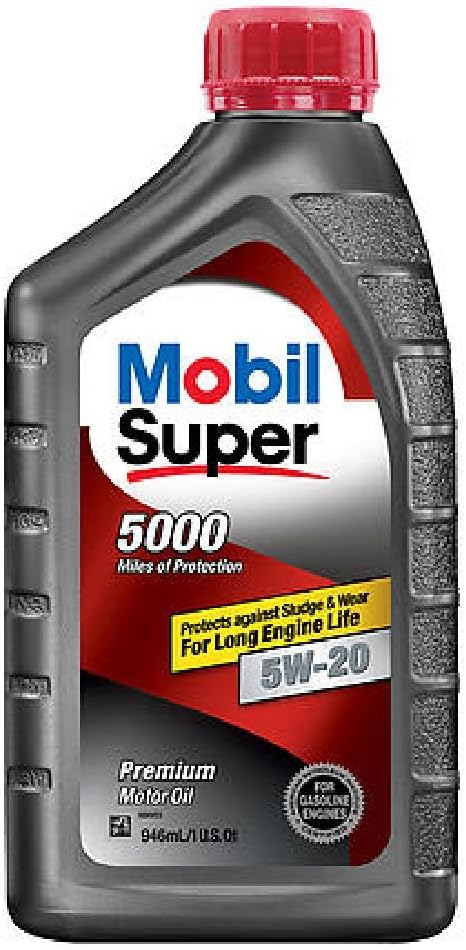 Mobil 120433-6PK Super Duty Engine Oil (5W20 6/1Qt)