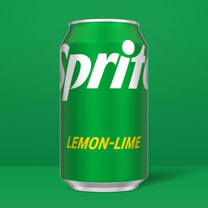 Sprite Lemon Lime Soda Soft Drinks, 12 fl oz, 12 Pack