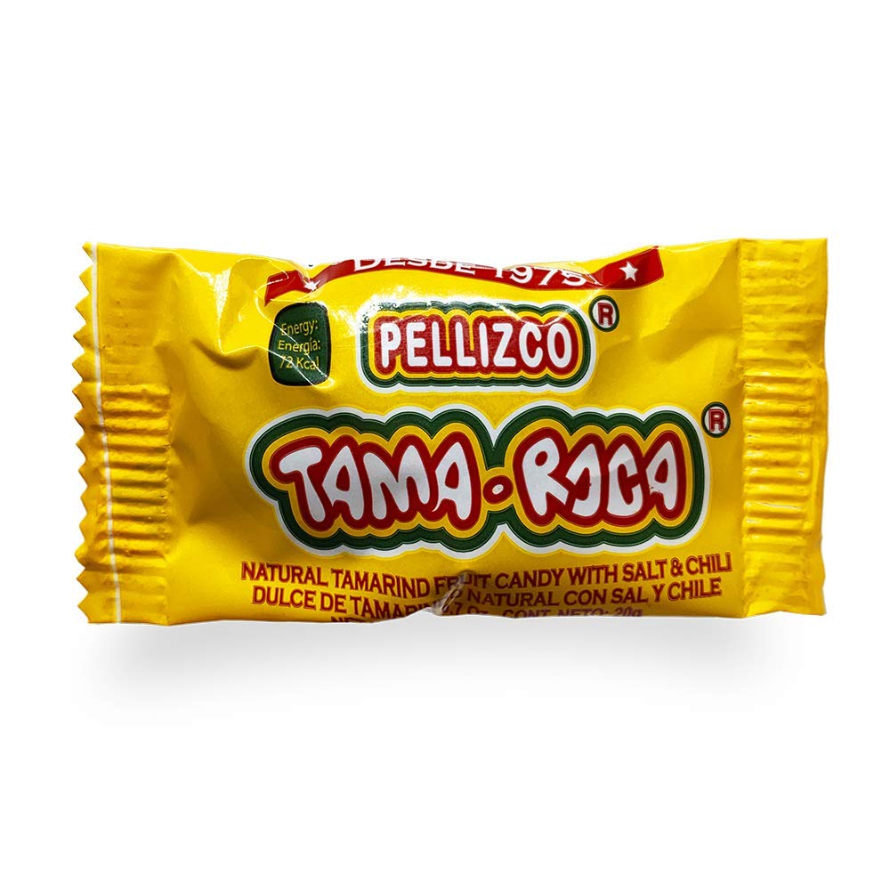 TAMA-ROCA Pellizco 800 gr. 40 Piezas | Tamarind Candy Hot & Salted 28.2 oz.