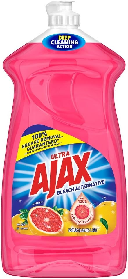 Ajax Bleach Alternative Grapefruit Dish Liquid, 52 fl oz (1)