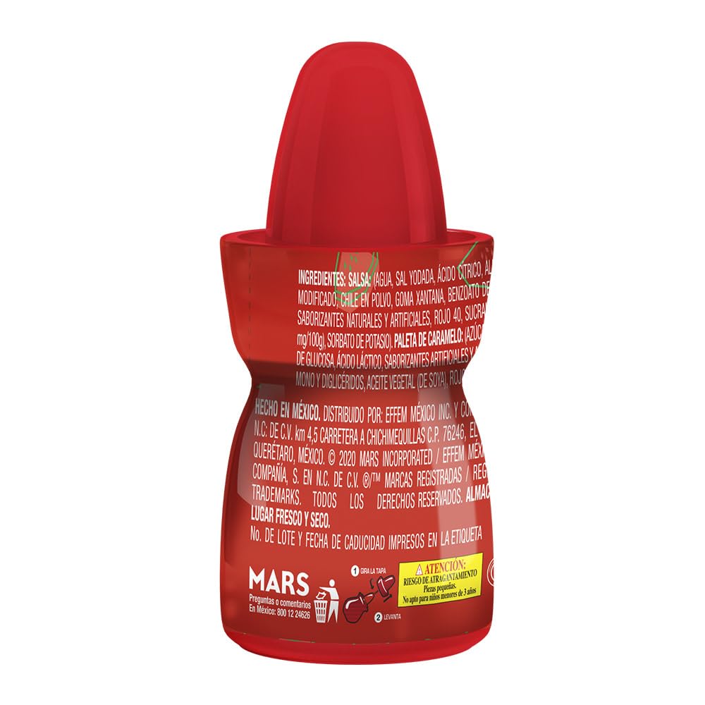 Lucas Panzon Watermelon hard candy and chamoy liquid candy 10 Authentic Mexican Candy With Free Kinder Bar