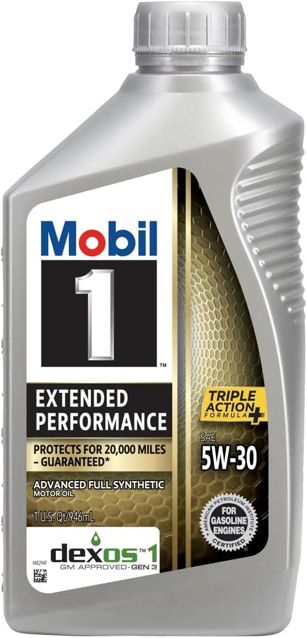 Mobil 1 98KE65 5W-30 Extended Performance Synthetic Motor Oil 1 Quart