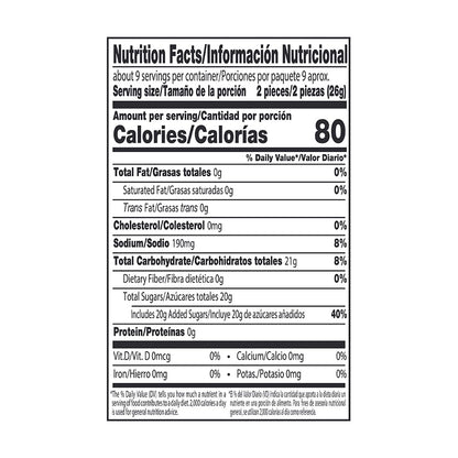 Pelon Pelo Rico Mini Tamarind Candy, 0.45 oz (Pack of 36)