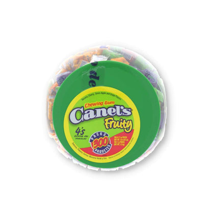 Canels Gum Kids Fruit - Jar, 3 LB, 300 Count (GUM - CHANGE MAKER)