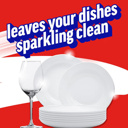 Ajax Ultra Liquid Dish Soap Vinegar and Lime Scent, Sparkling Clean Dishes, 90 fl oz Bottle