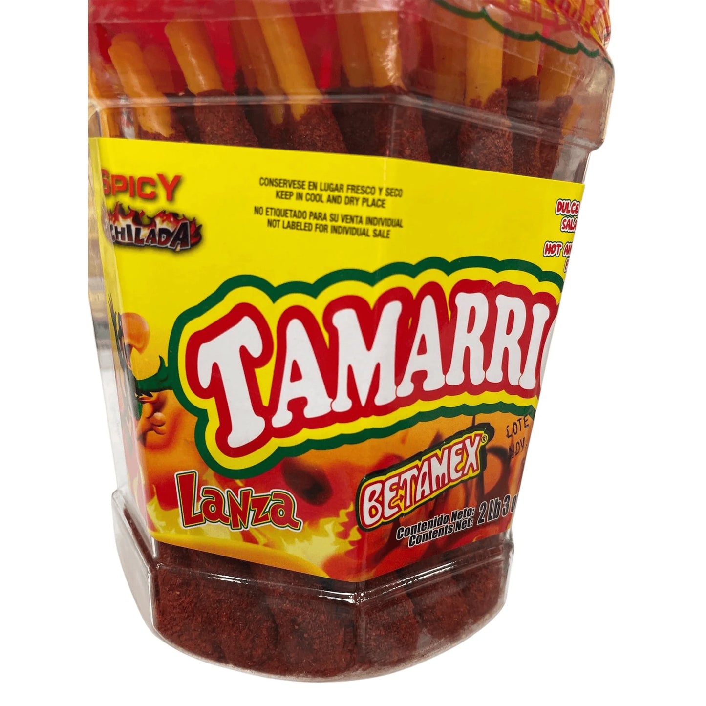 Betamex- Tamarrico, Hot And Salted Tamarind Flavor Candy ( Spicy Enchilada)