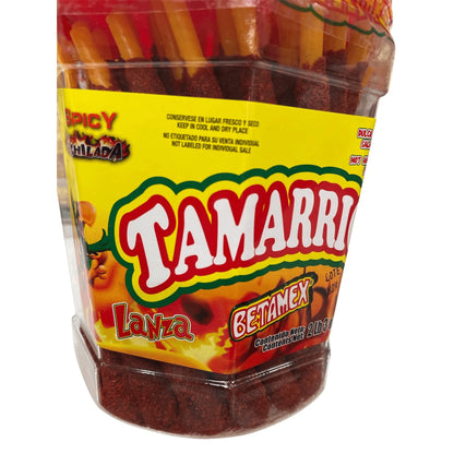 Betamex- Tamarrico, Hot And Salted Tamarind Flavor Candy ( Spicy Enchilada)