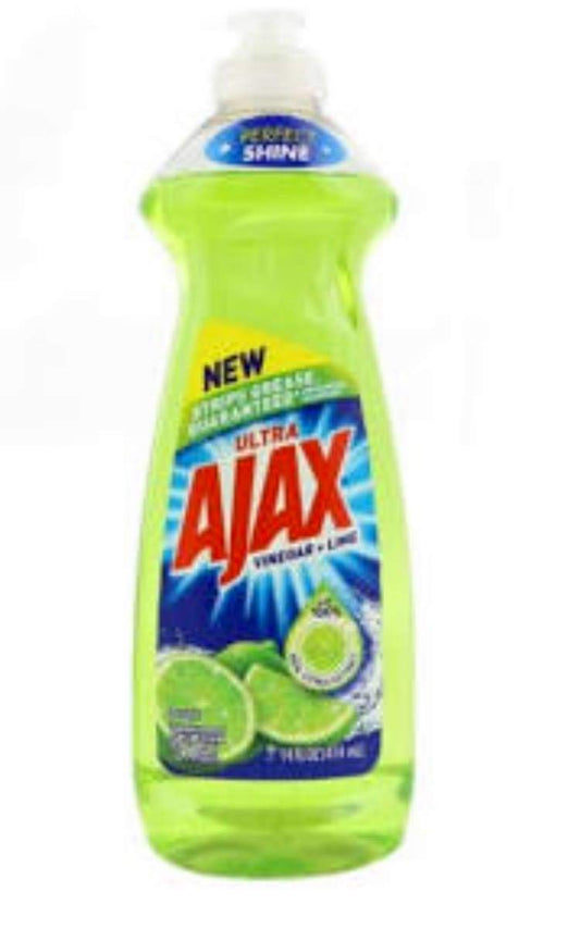 Ajax Lime Dish Liquid - 28oz/9pack