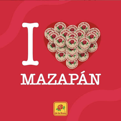 De La Rosa Mazapan, Marzipan Peanut Candy, 4 Small Boxes, 48 Pieces Total, 4 Cajas, 48 Dulces Total