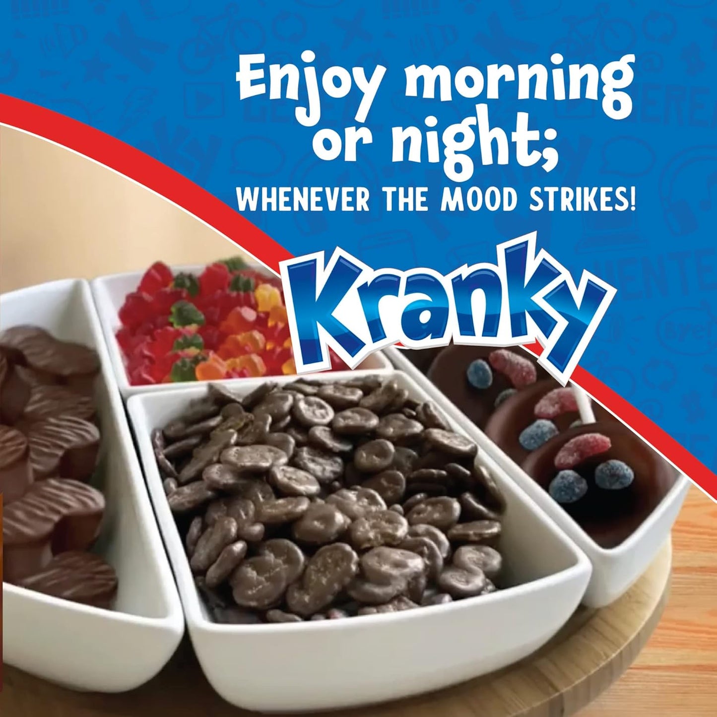 Ricolino Kranky Corn Flakes With Chocolate Artificially Flavored Coating, 14.1 Ounces, 10 Count Box