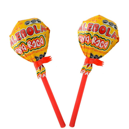 Tama Roca Palebola Natural Tamarind Candy Lollipop with Salt and Chili. Mexican Tamarind Candy 2.1 Ounce Each Individually Wrapped Lollipop (12 Pieces Pack 33.6 Ounces)