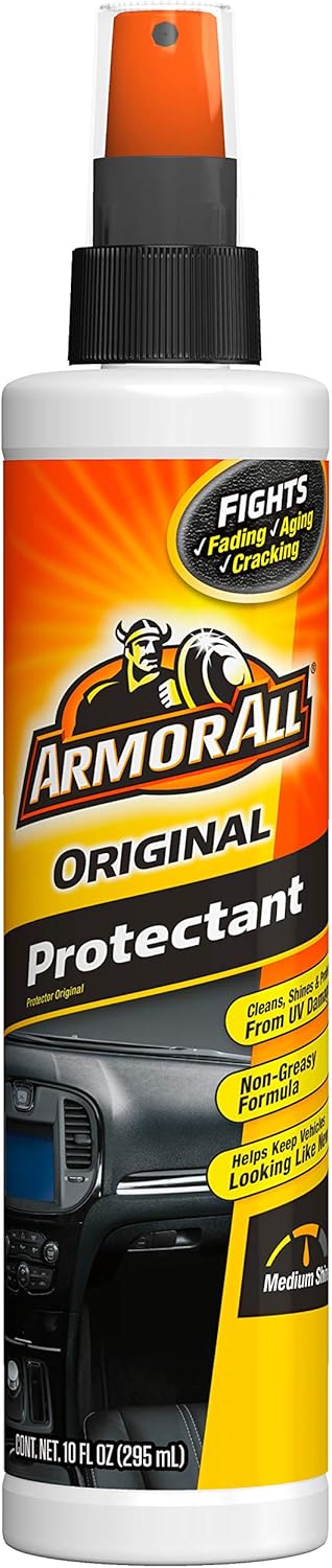 Armor All Interior Car Cleaner Spray Bottle, Protectant Cleaning for Cars, Truck, Motorcycle, Pump Sprayer 11010-12PK, 10 Oz (12 Pack)