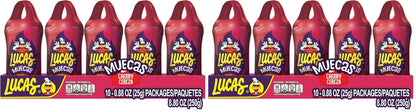 Lucas Muecas Cherry Flavor Lollipop With Chili Powder, 8.8 Ounce (Pack of 2)