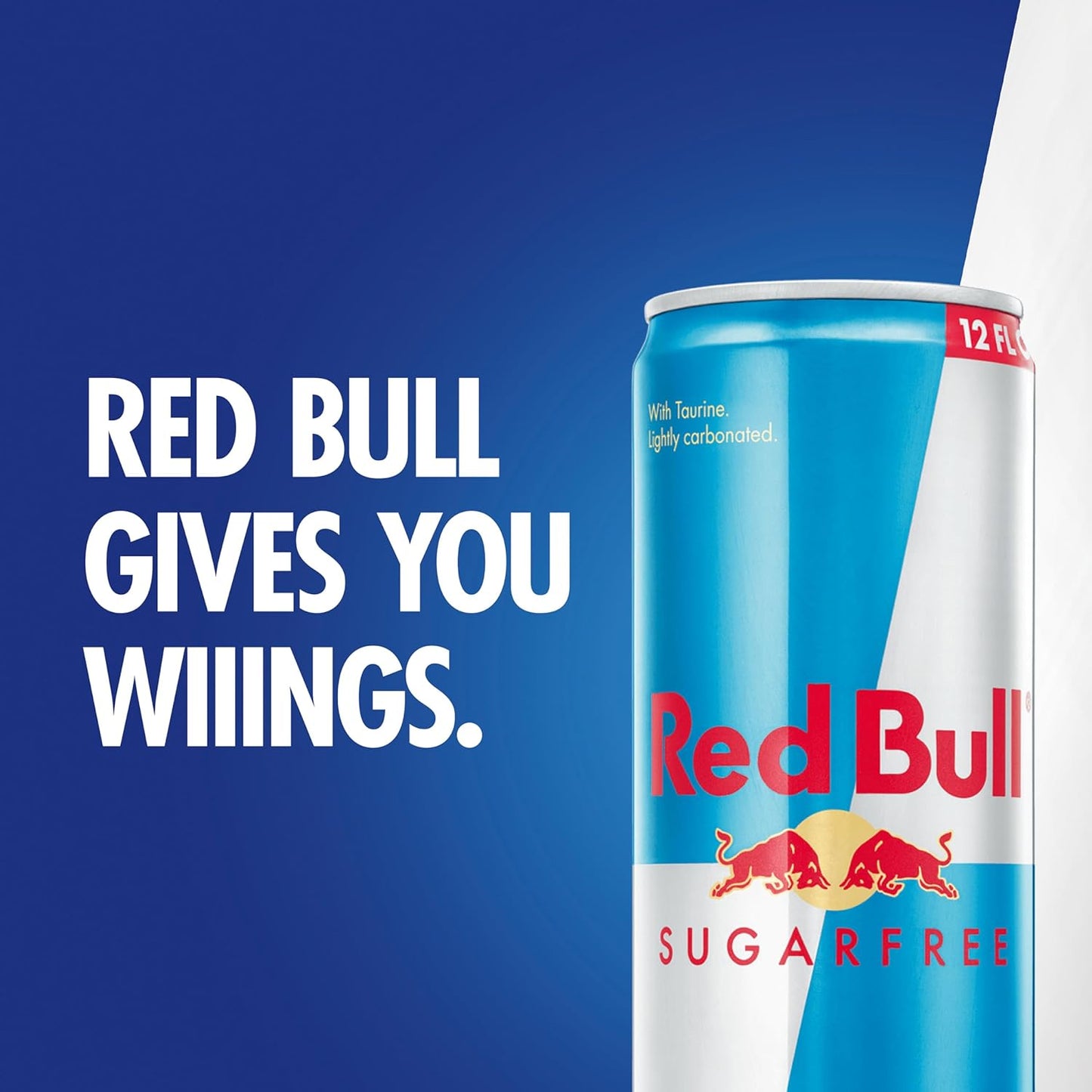 Red Bull Energy Drink Sugar Free 4 Pack 12 Fl Oz, Sugarfree