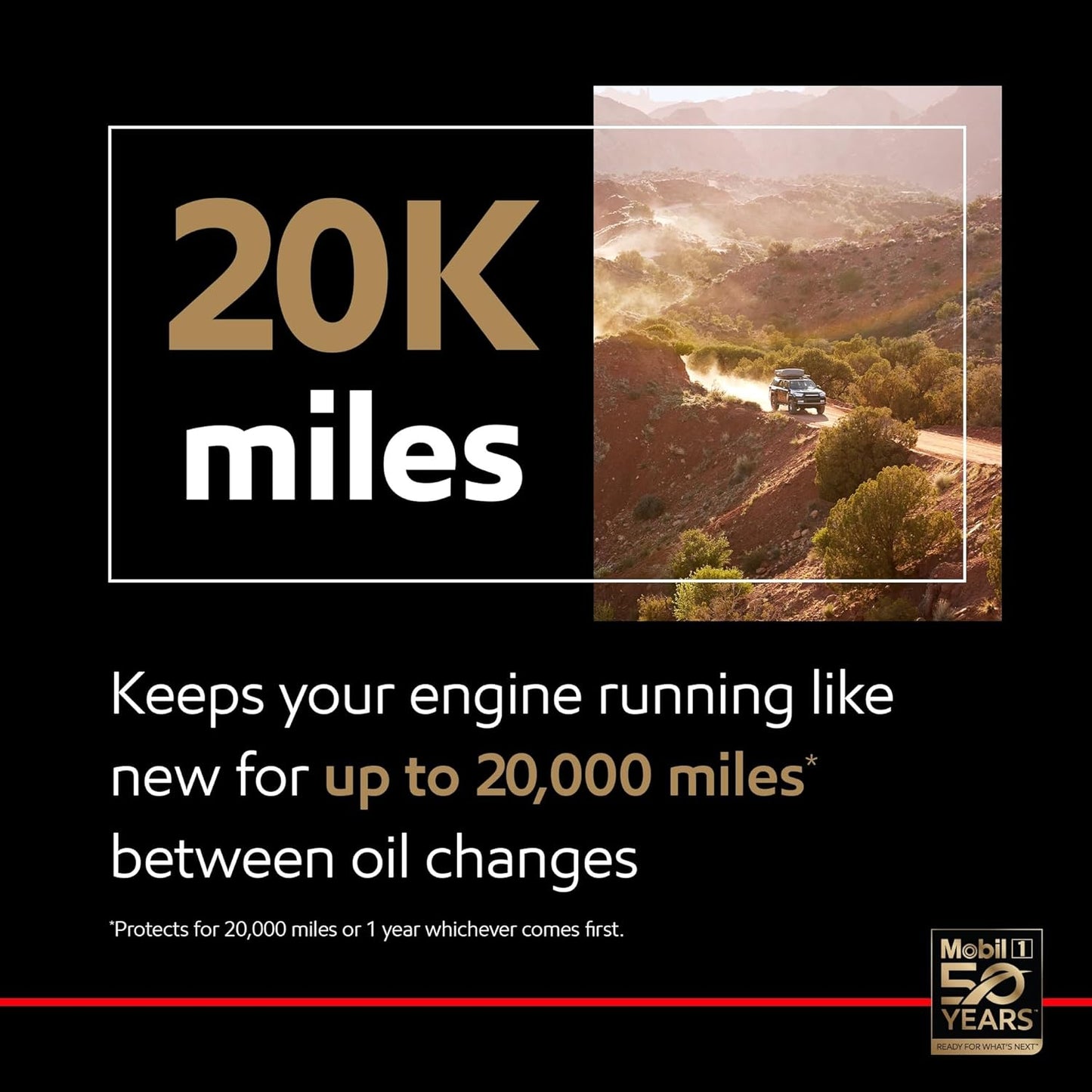 Mobil 1 Extended Performance Full Synthetic Motor Oil 5W-30, 6-pack of 1 quarts