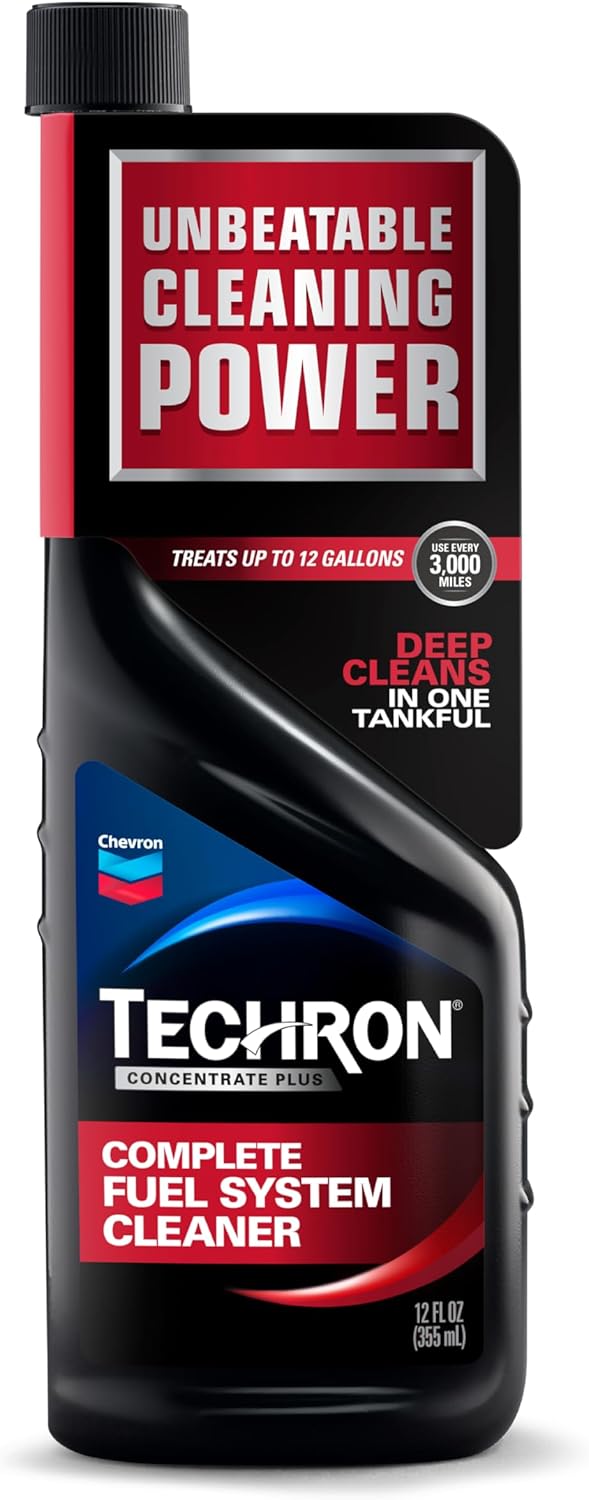 Chevron Techron Concentrate Plus Fuel System Cleaner, 12 oz, Pack of 1
