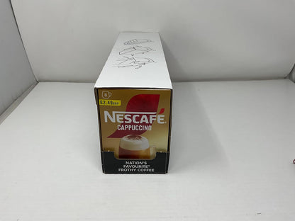 NESCAFÉ Gold Cappuccino Original, 8 sachets, 136g (Pack of 6, Total 48 Sachets)