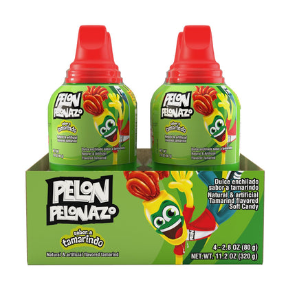 Pelon Pelonazo Mexican Tamarind Candy, 3.5 oz, 4 Count (Pack of 1)