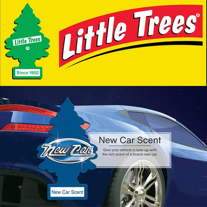 Little Trees Car Freshener New Car Scent (24 Pack)