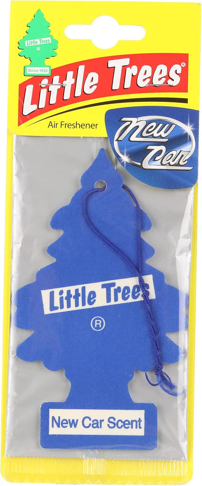 LITTLE TREES Car Freshener 76171101891 Yellow Little Trees Air Freshener New Car Scent - 1 Each